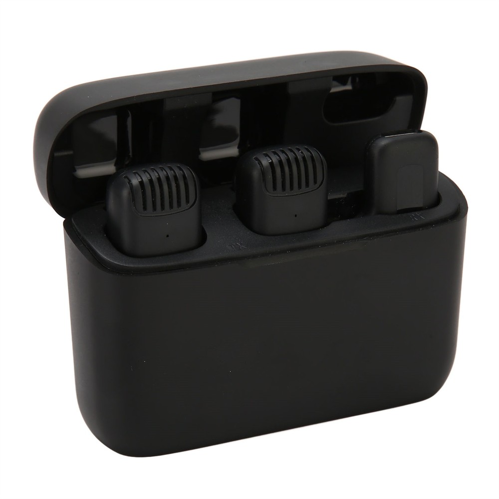 Wireless Lavalier Microphone Portable Digital Microphone With Charging Cable