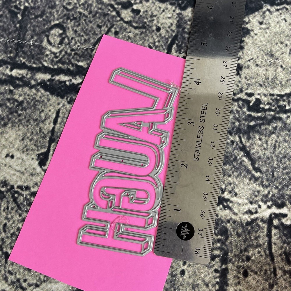 Tonic Studios "LAUGH" Sentiments Die Set