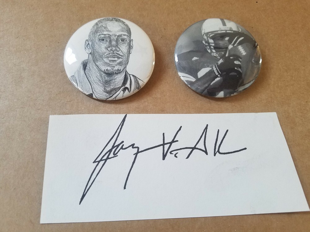 NEBRASKA CORNHUSKERS JACQUES ALLEN PINBACK BUTTON