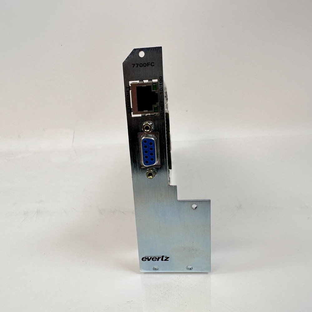 Evertz 7700FC/ Evertz (A)7700FC Frame Controller with Backplane