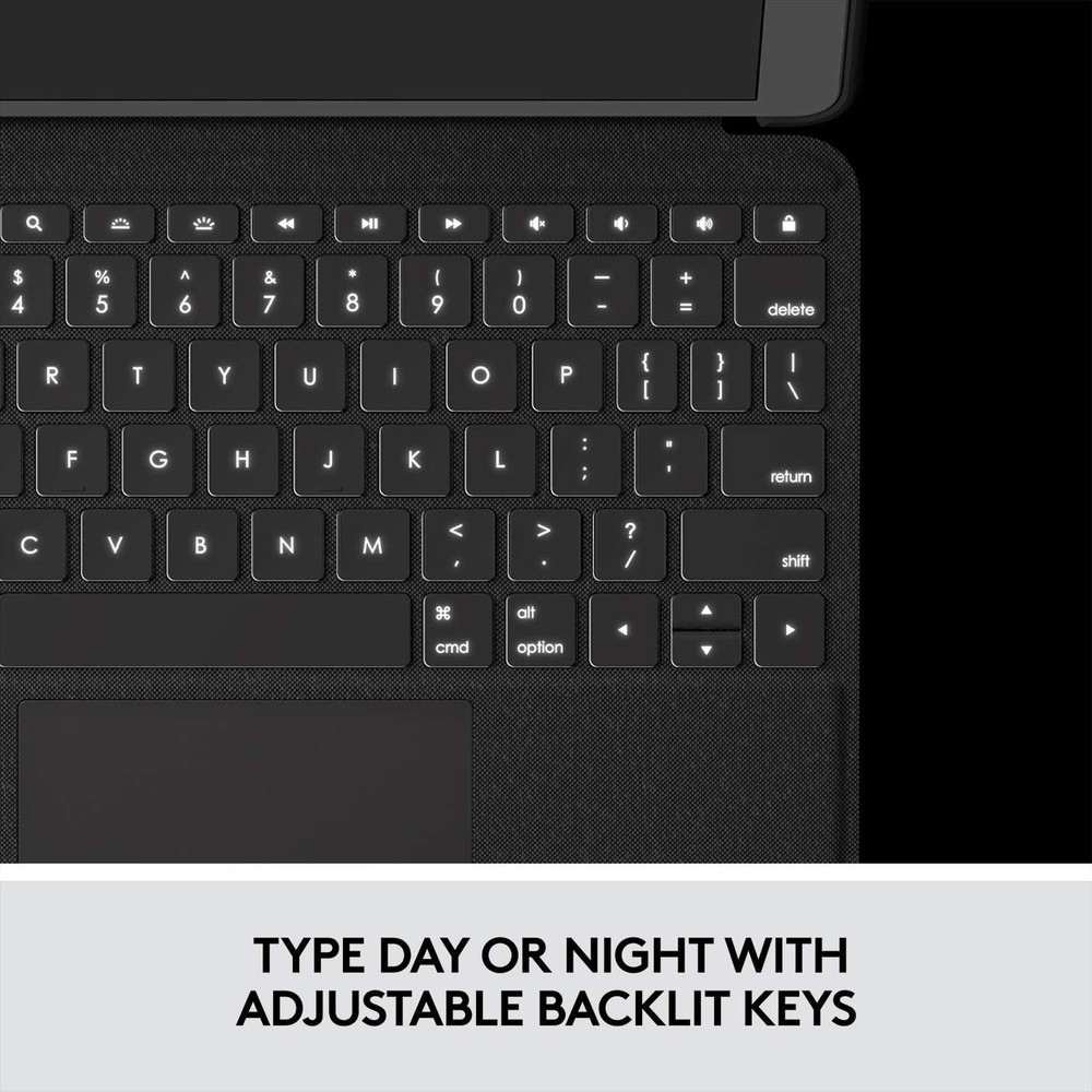 Logitech Folio Touch Keyboard Case Trackpad Backlit iPad Pro 11 1st 2nd 3rd 4th