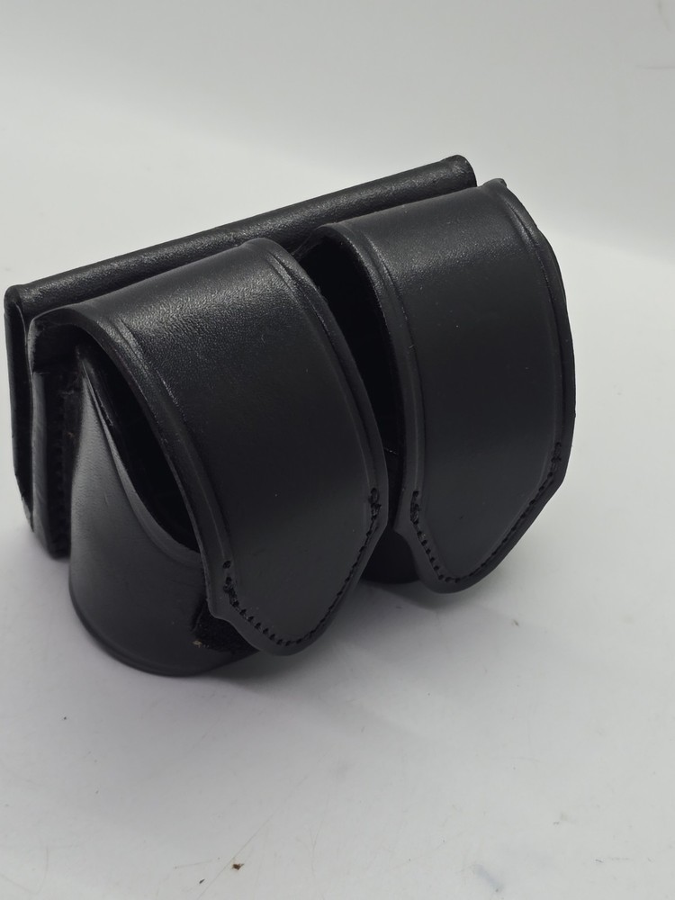 HKS 103 Med Speed Loader Dual Case Pouch belt loop Black