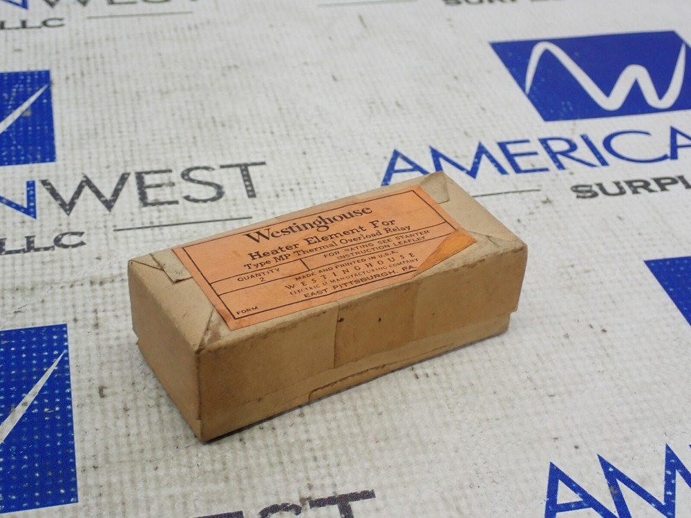 New Westinghouse 3C3-39 Overload Heater Element quantity 2  3C3-39