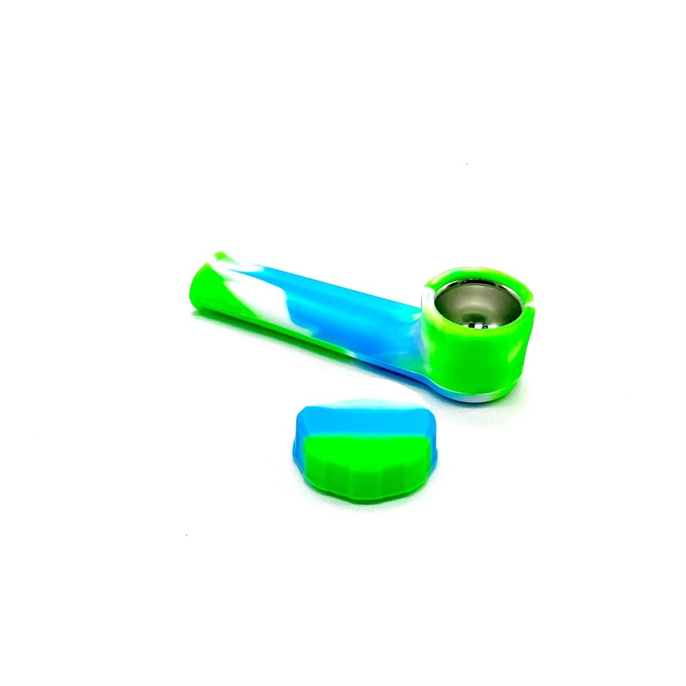 Discreet Silicone Smoking Pipe- Rubber Silicone