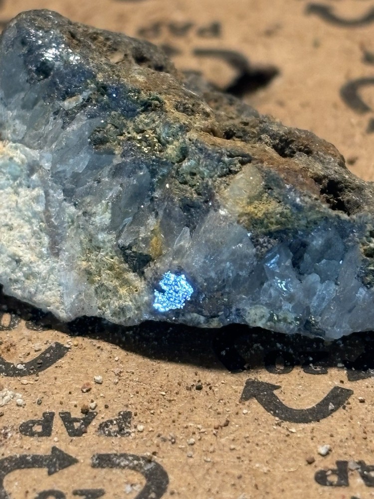 rich silver gold ore specimen from arizona