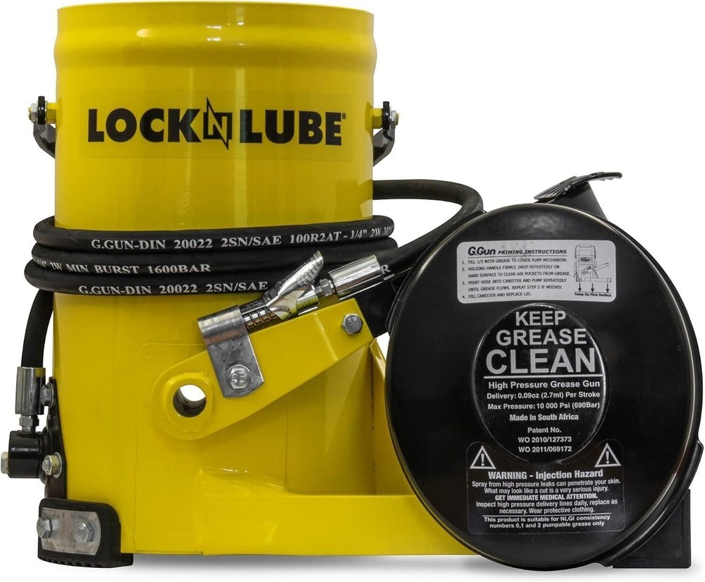 G.Gun Grease Gun - Fast & Easy Greasing Lock n Lube