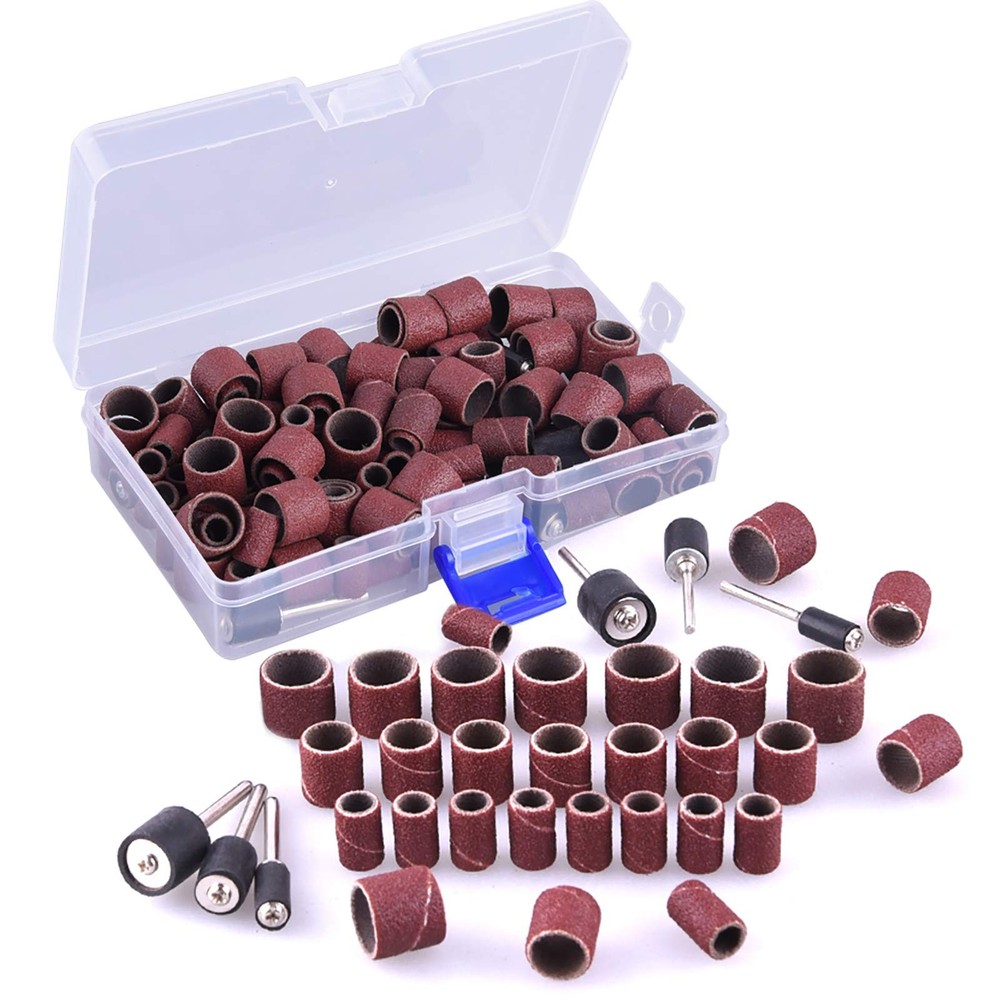 AUSTOR Aluminum Oxide Sanding Drum Set with Free Box Original Version