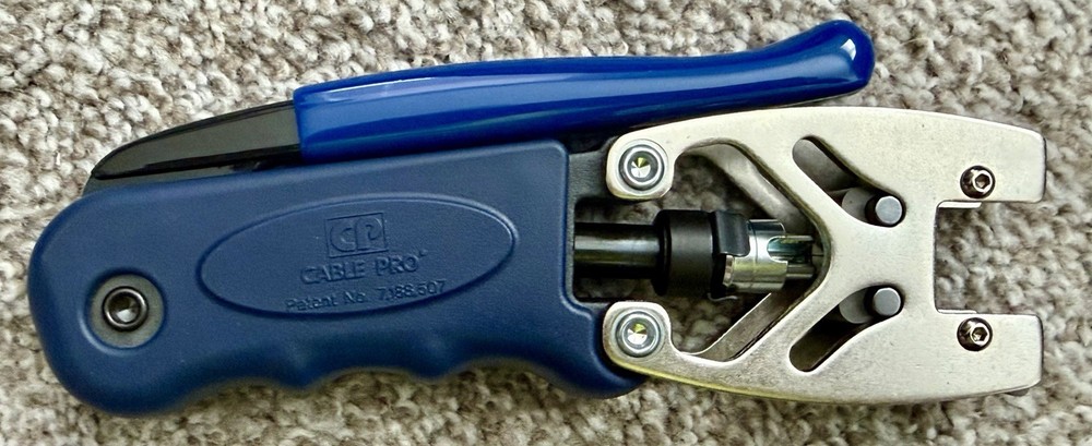 Belden CPLCRBC-BR Double Bubble Radial Bubble Compression Tool New Open Box