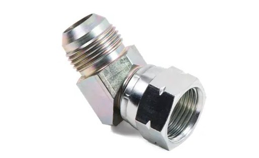 3/4" SAE JIC 37° Swivel Nut 45° Elbow