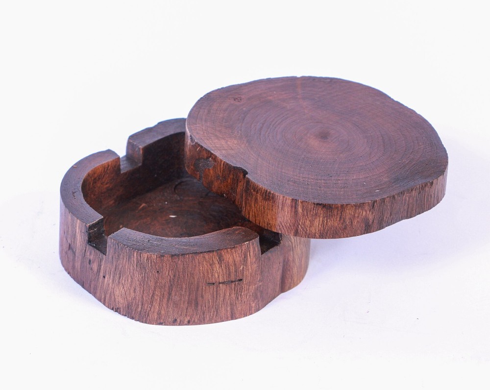 Wood Engraved Ashtray