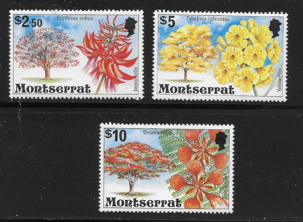 MONTSERRAT    SC 340-354     MINT NEVER HINGED