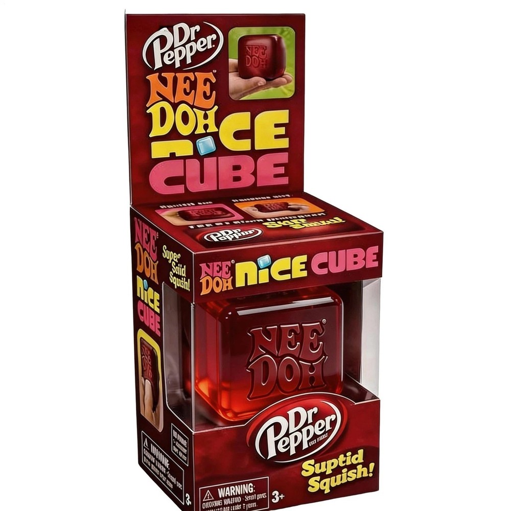 Needoh Limited Edition Dr Pepper Nice Cube Suptid Squish US