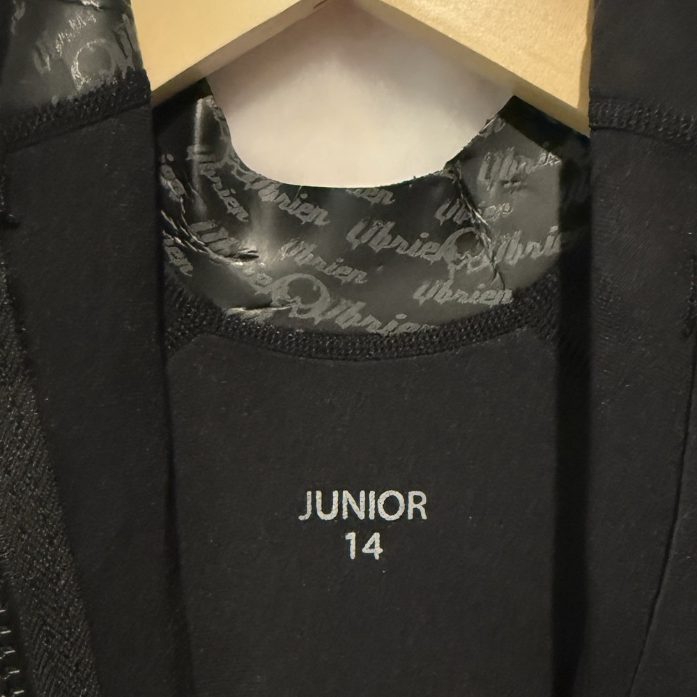 Obrien Wetsuit Black Blue Neoprene Seadoo Suit Junior Size 14