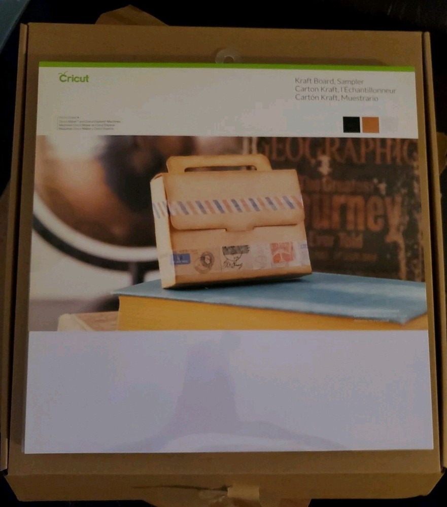 Cricut Bundle Includes Mat,Kraft Board Sampler,Foil,Transfer Kit,Scraper/Spatula