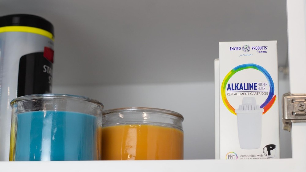 New Wave Enviro Alkaline Pitcher Replacement Cartridge 3-Pack 80 Gallon Filter