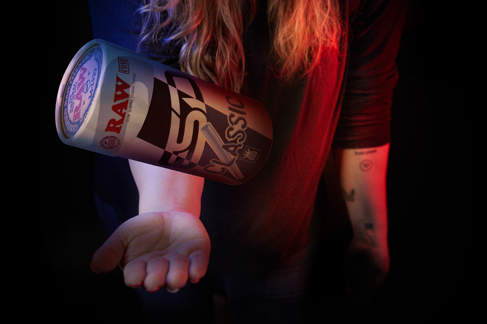 RAW Cones King Size Classic | 50 Pack | Slow Burning Rolling Papers with Tips