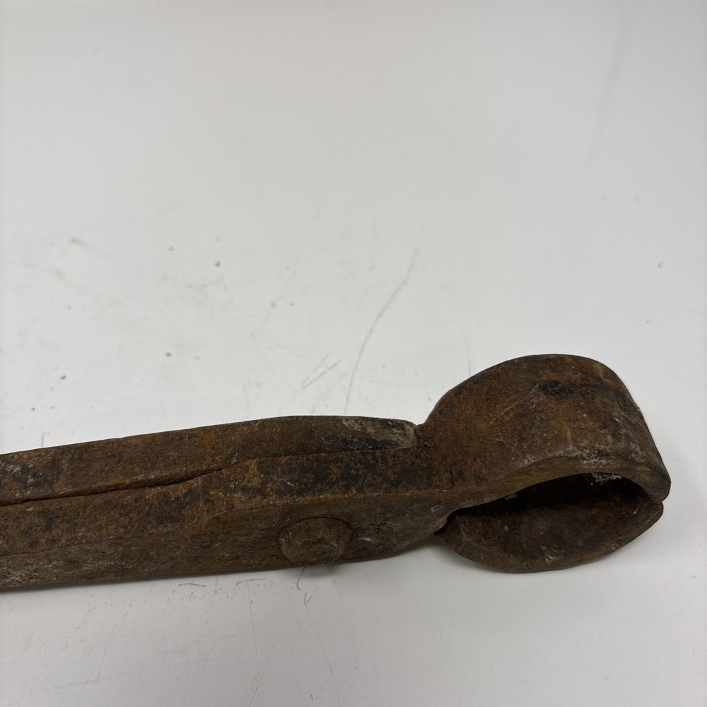 2 Blacksmith-Made Tools - Tongs & Ladle