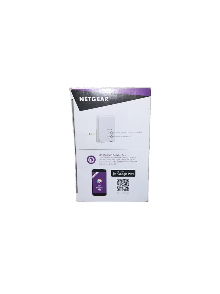 NETGEAR AC1200 WiFi Range Extender - White EX6110