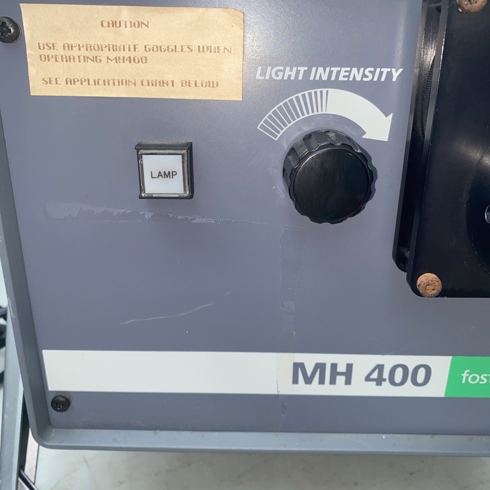 Foster + Freeman Mh 400 Forensic Light Source 120 V Check Out Photos Working !￼