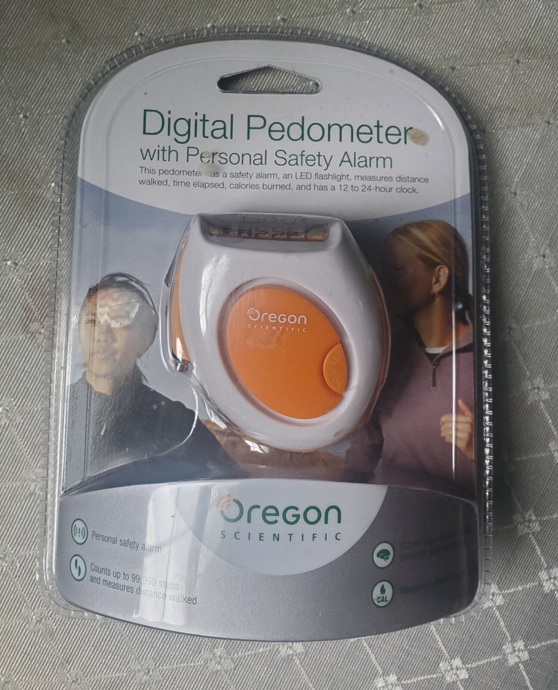 Oregon Scientific PE828 Pedometer with Panic Alarm