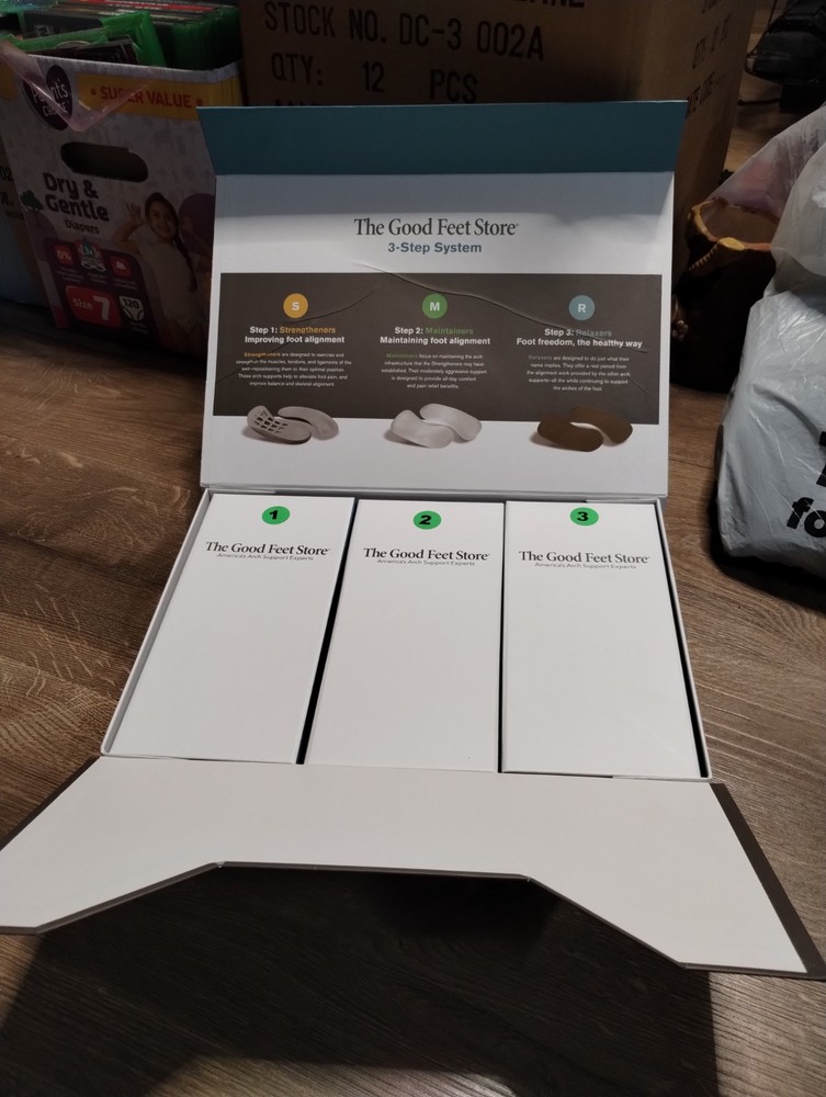 The good feet store 3 step system