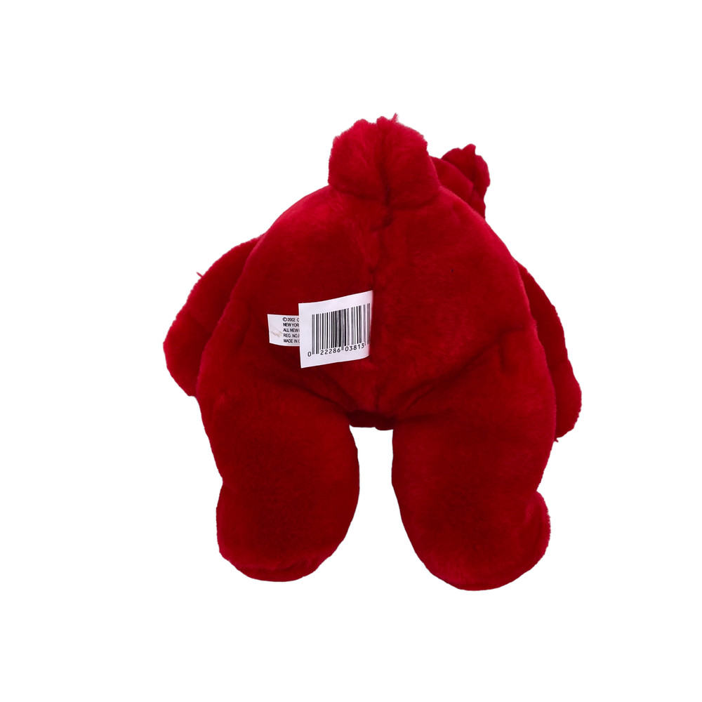Commonwealth Teddy Bear Red Plush Stuffed Animal Softee Bear Hearts 2002 Vintage