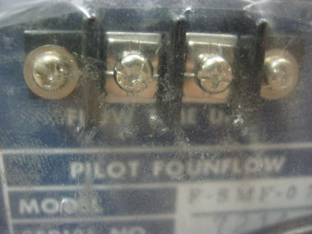 PILOT FOUNFLOW Flow Controller - Timed or Continuous Model: F-SMF-02 (New Old