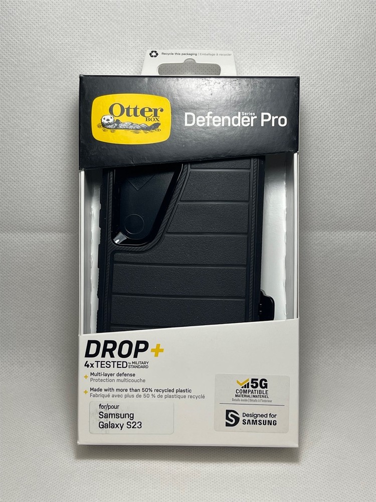 Otterbox Defender Pro Case for Samsung Galaxy S23- Black!