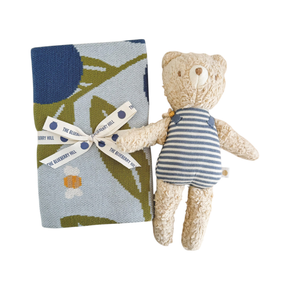 THE BLUEBERRY HILL Blueberry Bear Bee Gift Set