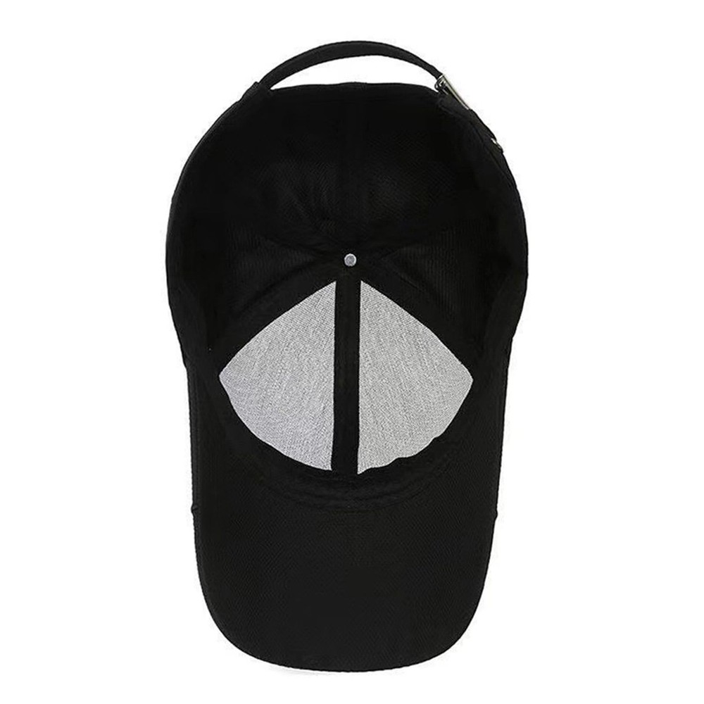 Retro Structured Baseball Cap Low Profile Plain Golf Hats Adjustable Cotton D...