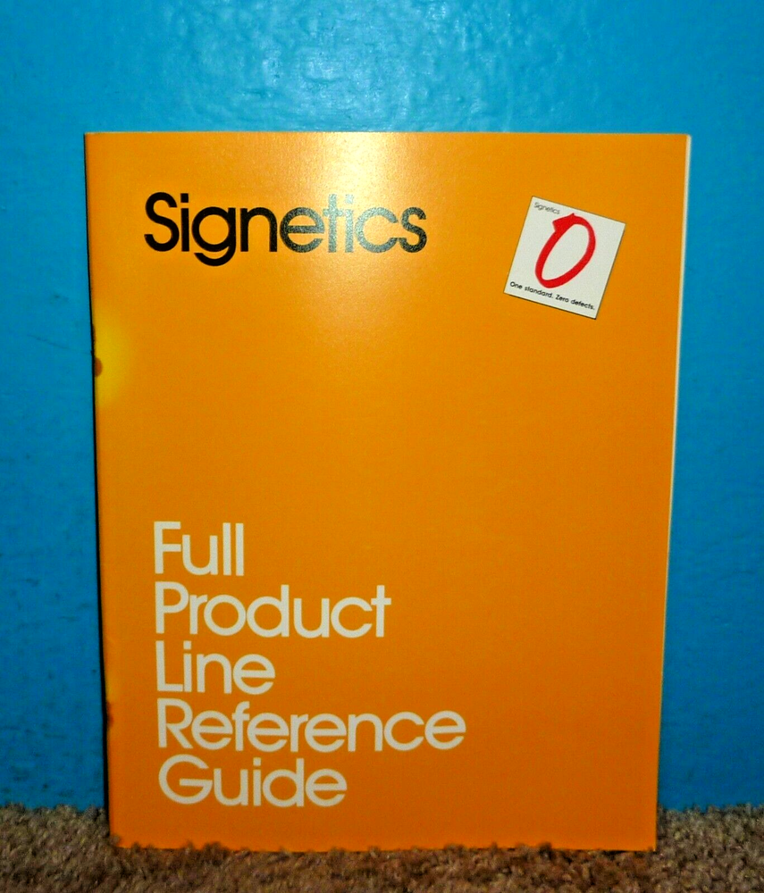 Signetics Full Product Line Reference Guide 1986