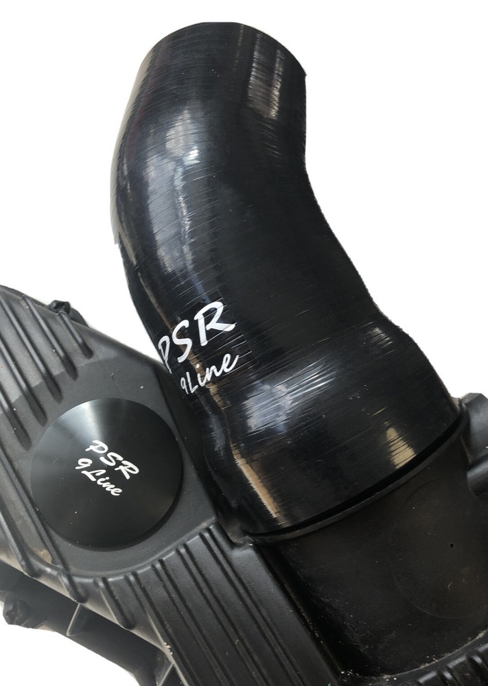 Porsche 997 Resonator Delete Air Box Modification with Black Induction Pipe Plug