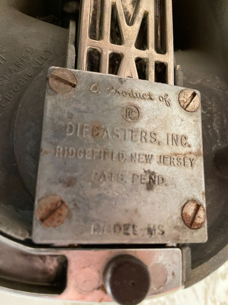 Old Antique Juicer Champion Model MS~ Cordless Heavy