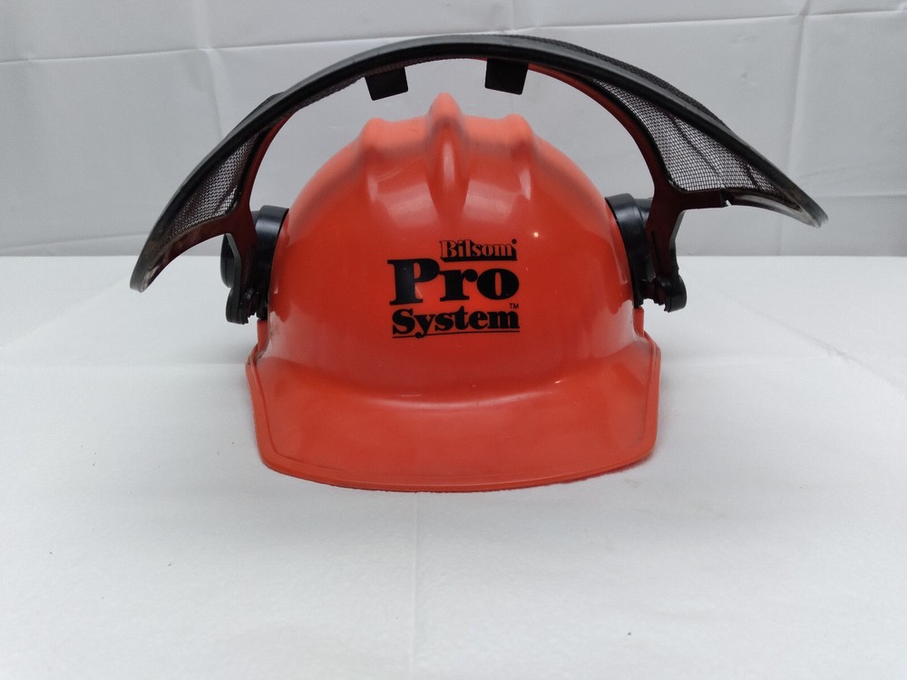 Bilsom Pro System Safety Hard Hat w/ Face Shield & Ear Muffs