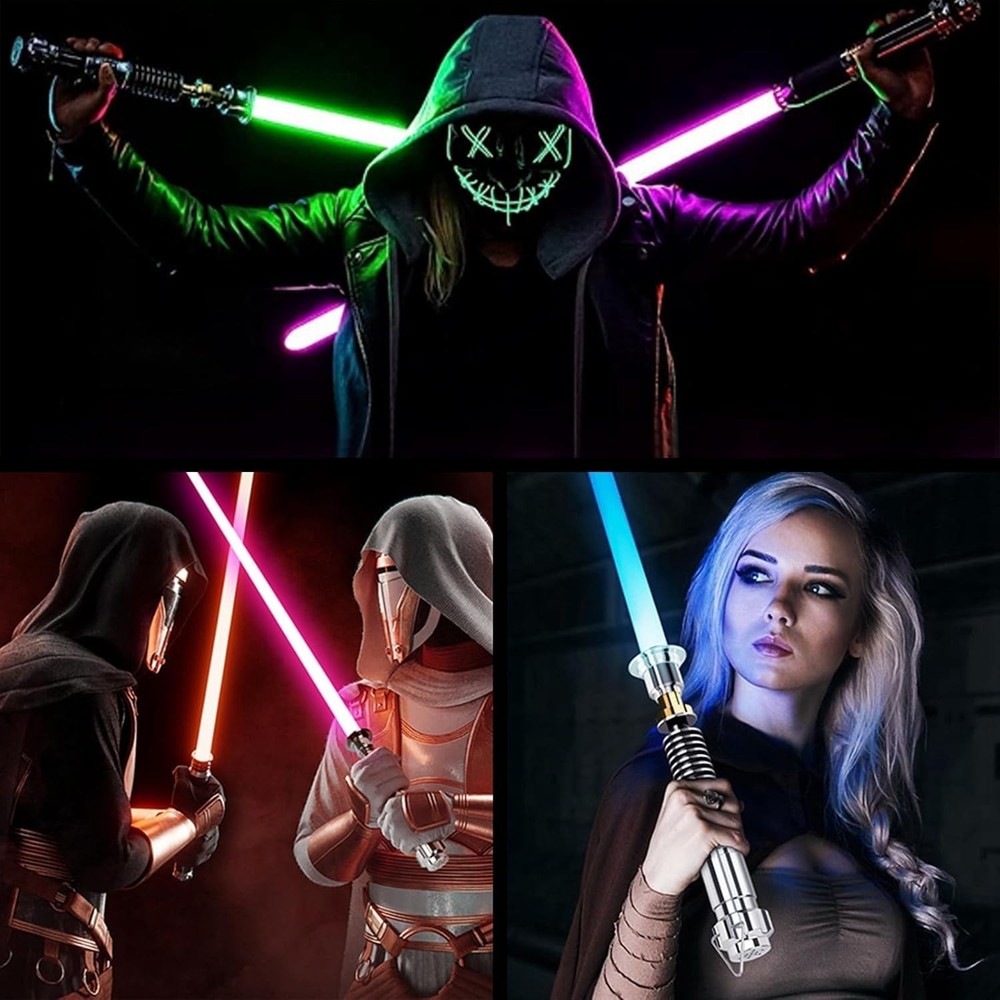 Full Size Interactive Lightsaber with Replaceable Blade & RGB Colors - LK V3.0