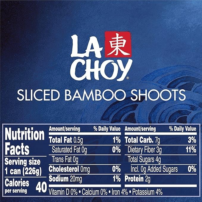 La Choy Sliced Bamboo Shoots, 8 oz Can.