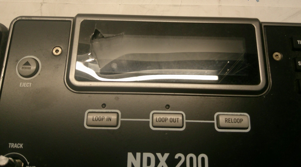 NUMARK DJ NDX200 Professional Tabletop CD PLAYER Mix LOOP Q Digital