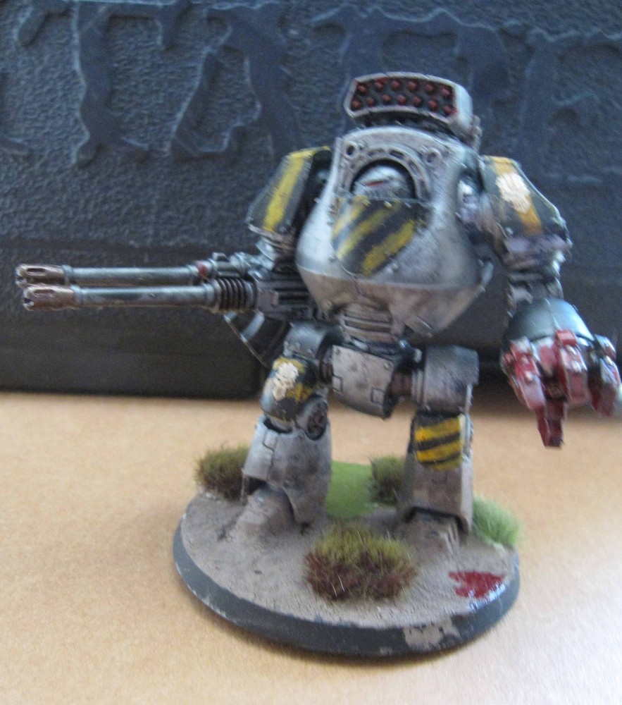 30K Horus Heresy Iron Warriors Contemptor Dreadnought plastic painted
