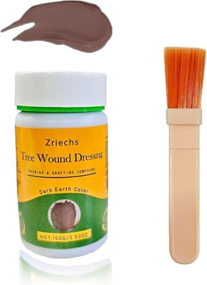 Tree Wound Pruning Sealer,Tree Wound Dressing with Brush, Bonsai Cut Paste, Tree