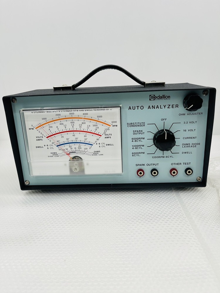 Vintage MEDALLION Auto Analyzer w/ Original Box