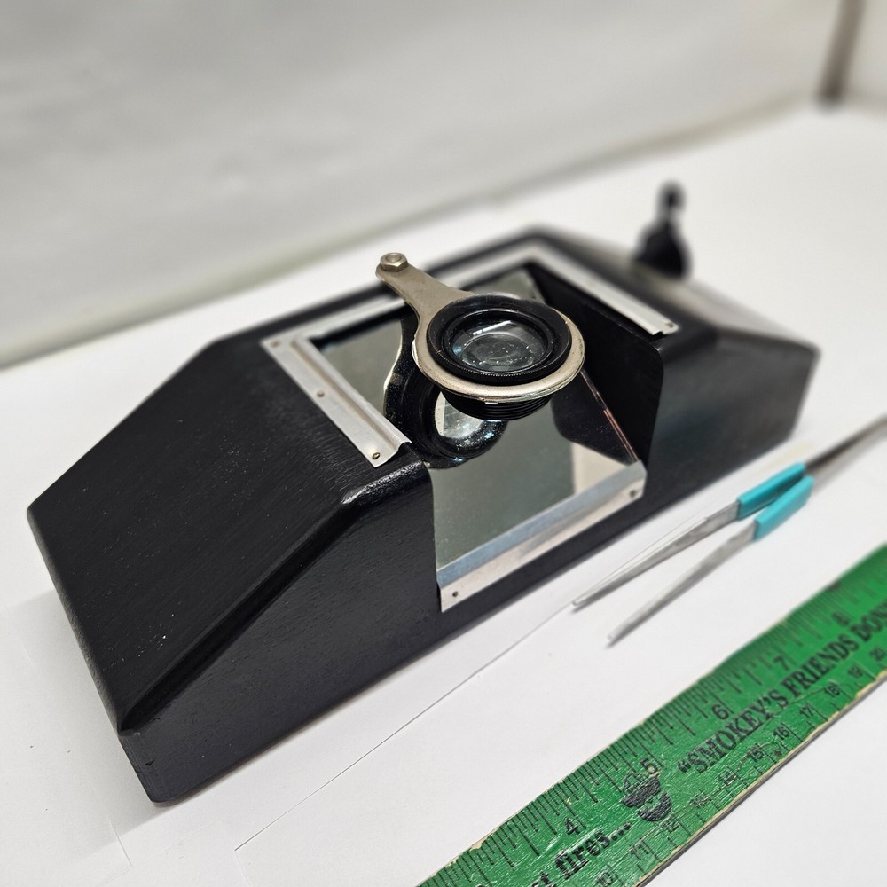 CENTRAL SCIENTIFIC COMPANY ANTIQUE MICROSCOPE