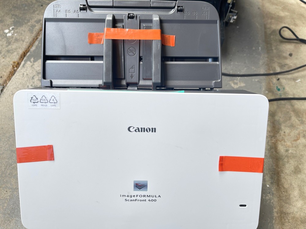 Canon imageFORMULA ScanFront 400 Networked Document Scanner with Scan Count 0