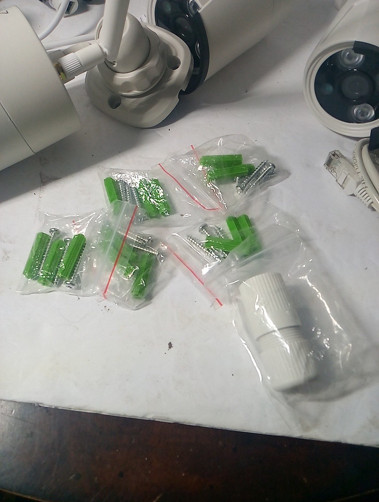 RSEE Wireless Surveillance System Cameras With Adapters