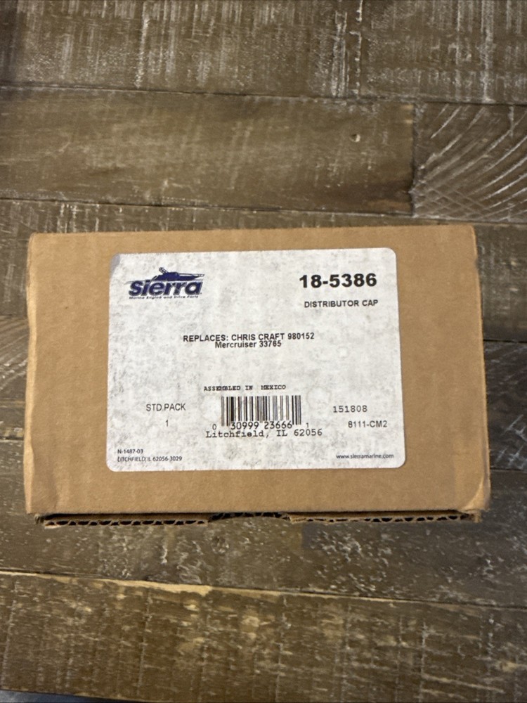 Sierra Distributor Cap #18-5386