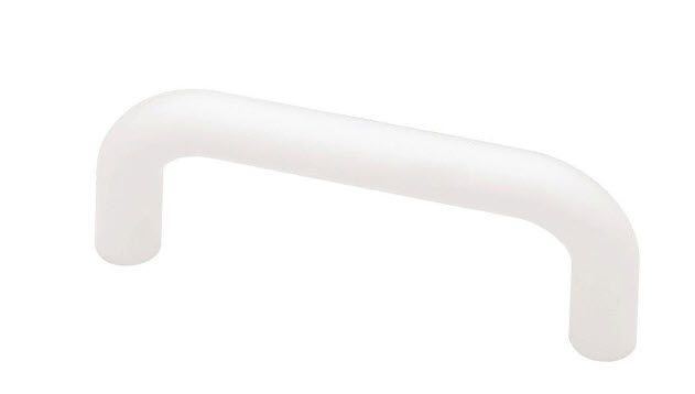 3" Wire Pull White Enamel