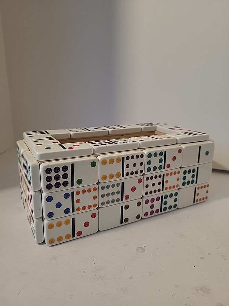 Handmade Domino Box / Planter / Caddy