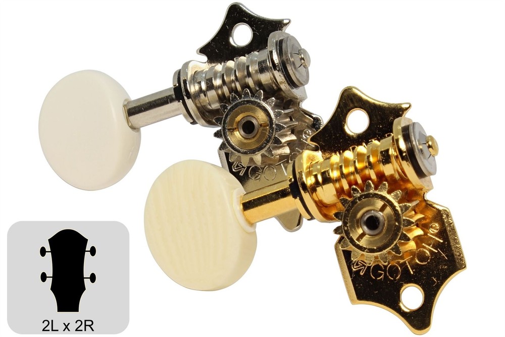 GOTOH UK700 Ukulele Tuning Machines w/ Height Adjustable Posts
