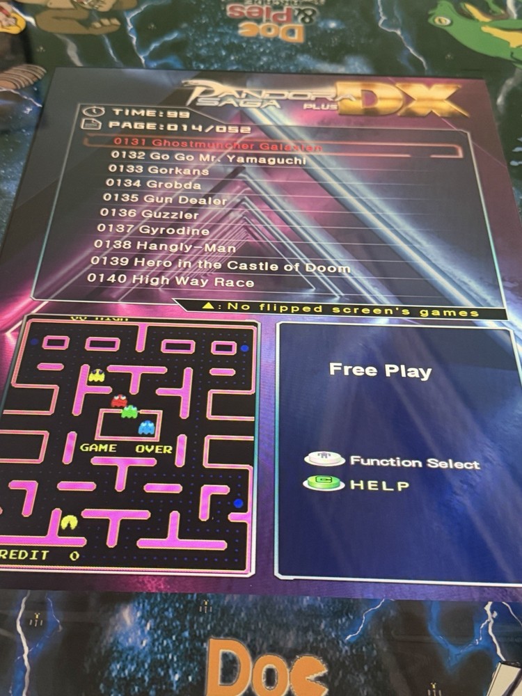 512 Classic Retro Games Cocktail Arcade