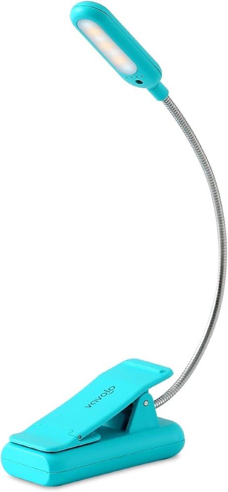 Versatile Clip-On Reading Light with Adjustable Brightness for Every Need