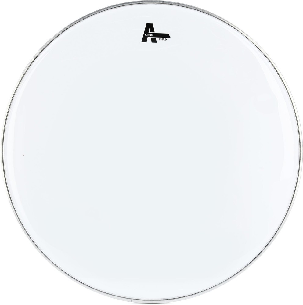Attack Proflex 1 Clear Drumhead - 18-inch (2-pack) Bundle